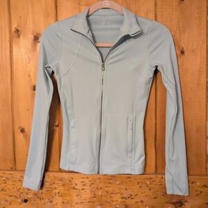 Hollister Gilly Hicks Active Recharge Zip Jacket Womens XXS Blue Athleisure